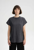 MELAWEAR Madhu t-shirt anthracite melange women