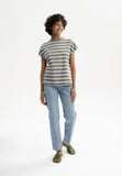 MELAWEAR Madhu stripes T-shirt thymian krokus women