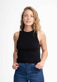 MELAWEAR Nikara knit tank top black women