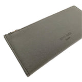 ANN KURZ Thin wallet nubuck moss women