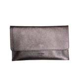 ANN KURZ Thin clutch metallic sweet iron women