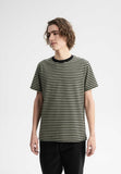 MELAWEAR Pravin heavy T-shirt tea leaf black stripes men