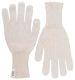 MELAWEAR Rishi knit gloves cream melange unisex