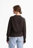 MELAWEAR Riya jumper dark brown women