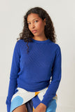 SKFK Iradi jumper B7 indigo blue women