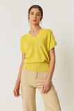 SKFK Garazi knit top Y5 yellow women