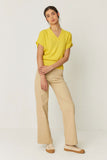 SKFK Garazi knit top Y5 yellow women