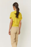 SKFK Garazi knit top Y5 yellow women