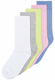 MELAWEAR 5 pack basic socks mix fresh pastels unisex