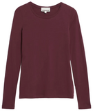 ARMEDANGELS Enriccaa soft longsleeve cranberry juice women