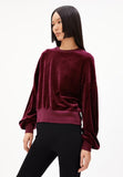 ARMEDANGELS Ledianaa sweatshirt cranberry juice women