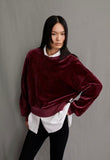 ARMEDANGELS Ledianaa sweatshirt cranberry juice women