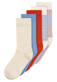 MELAWEAR 5 pack basic socks sunset stripes unisex