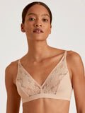 CALIDA Natural skin lace soft non-wire bra 3692 rose women