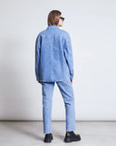 JAN 'N JUNE Solace denim shirt light blue women