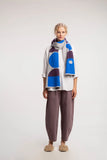 WOLVIS Otti maxi scarf icy blue