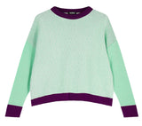 WOLVIS Kitty jumper mint women