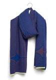 WOLVIS Anni maxi scarf plum