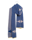 WOLVIS Anni midi scarf ink