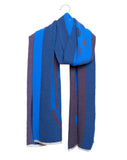 WOLVIS Gunta maxi scarf cobalt