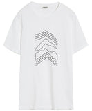 ARMEDANGELS Jaames Mountain icon T-shirt white men