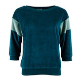 CHILLS & FEVER Ona sweater deep teal women