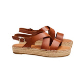 ODAJE Chantal espadrilles cognac women