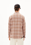 ARMEDANGELS Flaavien shirt oatmilk cinnamon dust grey blush men