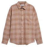 ARMEDANGELS Flaavien shirt oatmilk cinnamon dust grey blush men