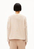 ARMEDANGELS Frankaa Maarlen stripe undyed beige blond women