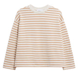 ARMEDANGELS Frankaa Maarlen stripe undyed beige blond women