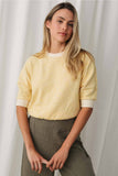 TWOTHIRDS Luaniva top lemon meringue women