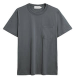 ARMEDANGELS Maarkos pocket T-shirt space steel men