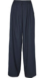 BASIC APPAREL Marjorie pants stripes BA549-03 navy women