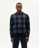 THINKING MU Japan Khem knitted sweater men