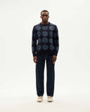 THINKING MU Japan Khem knitted sweater men