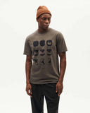 THINKING MU Zach apple t-shirt grey men