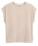 ARMEDANGELS Oneliaa Lovely Stripes t-shirt oatmilk beige blond women