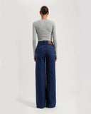 MUD JEANS Sara high loose jeans stone indigo women