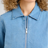 DEDICATED Sunna denim jacket light blue women