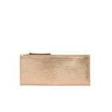 ANN KURZ Thin wallet metallic rose women