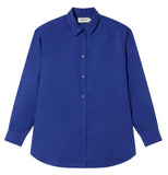 THINKING MU Gia blouse indigo women