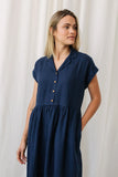 TWOTHIRDS Wiese dress blue night women