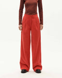 THINKING MU Manolita corduroy pants goji women