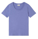 THINKING MU Cassia hemp tee persian blue women