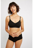 PEOPLE TREE Soft bra top black U377UV.BK1