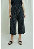 PEOPLE TREE Chandre Ikat print trousers A205U.BK