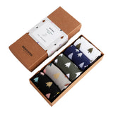 DEDICATED Gift Box Socks Sigtuna trees 5-pack